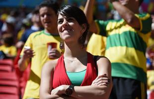 Fotos da torcida entre Portugal e Gana em Braslia