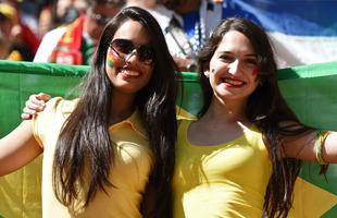 Fotos da torcida entre Portugal e Gana em Braslia