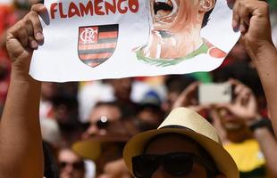 Fotos da torcida entre Portugal e Gana em Braslia