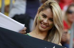 Fotos da torcida entre Portugal e Gana em Braslia