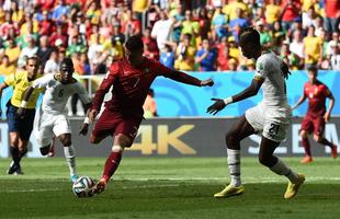 Fotos da partida entre Portugal e Gana