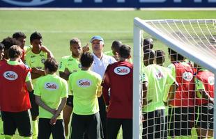 Fotos do treino da Seleo Brasileira no Sesc Venda Nova, em Belo Horizonte