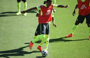 Fotos do treino da Seleo Brasileira no Sesc Venda Nova, em Belo Horizonte