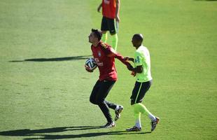 Fotos do treino da Seleo Brasileira no Sesc Venda Nova, em Belo Horizonte