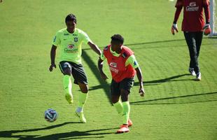 Fotos do treino da Seleo Brasileira no Sesc Venda Nova, em Belo Horizonte