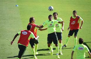 Fotos do treino da Seleo Brasileira no Sesc Venda Nova, em Belo Horizonte