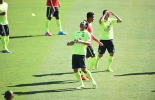 Fotos do treino da Seleo Brasileira no Sesc Venda Nova, em Belo Horizonte