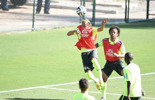 Fotos do treino da Seleo Brasileira no Sesc Venda Nova, em Belo Horizonte