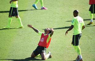 Fotos do treino da Seleo Brasileira no Sesc Venda Nova, em Belo Horizonte