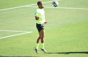 Fotos do treino da Seleo Brasileira no Sesc Venda Nova, em Belo Horizonte