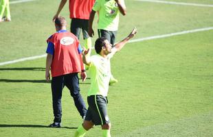 Fotos do treino da Seleo Brasileira no Sesc Venda Nova, em Belo Horizonte