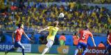 Imagens do duelo entre Brasil e Chile, no Mineiro, em Belo Horizonte, pelas oitavas de final da Copa do Mundo