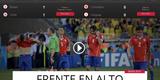 Chile Vision - Cabea erguida. La Roja perde nos pnaltis contra Brasil e est fora do Mundial 