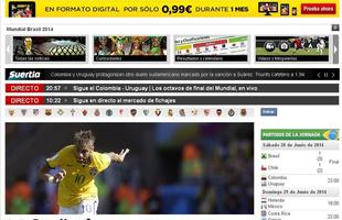 Mundo Deportivo (Espanha) - 'Brasil sofre, mas supera Chile nos pnaltis'