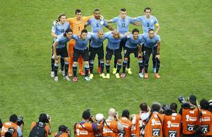 Fotos do jogo entre Colmbia e Uruguai