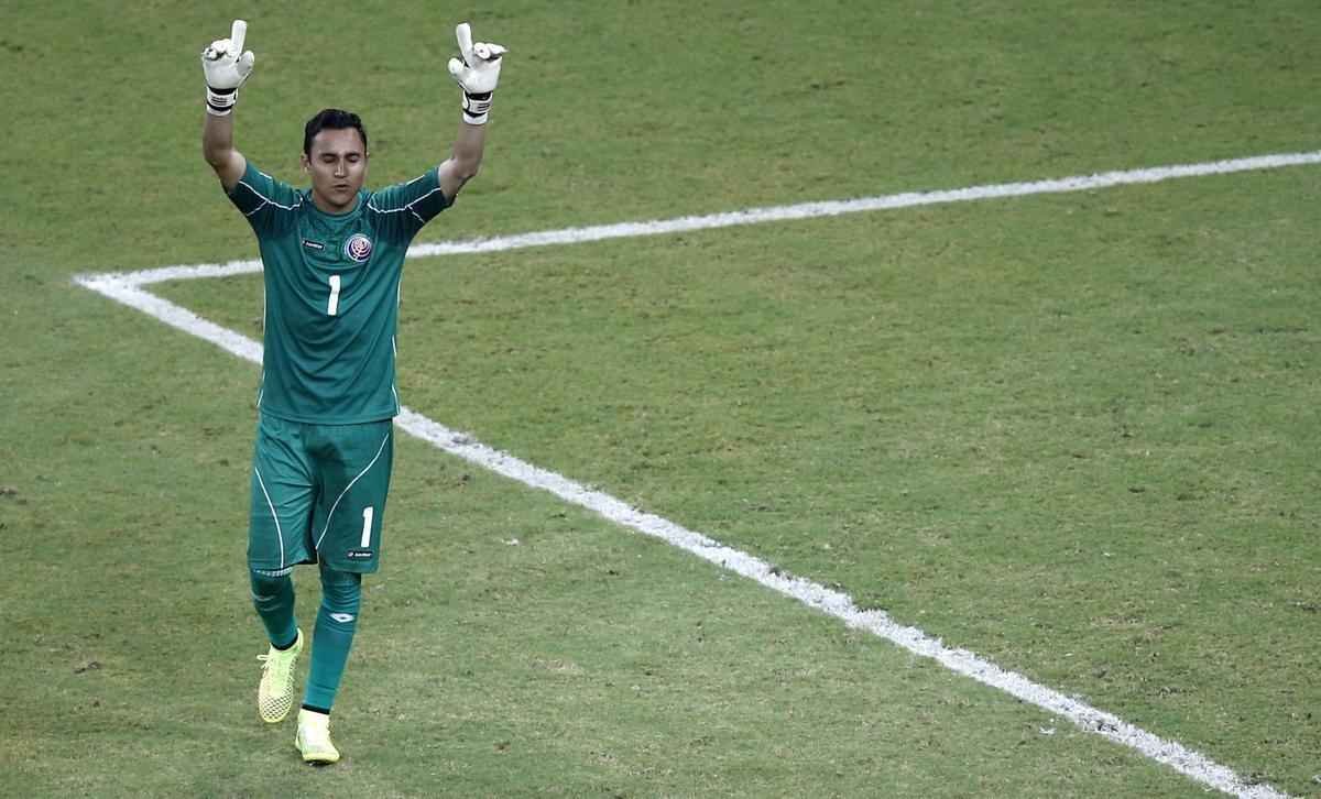 Costa Rica venceu disputa dos pnaltis com defesa de Navas contra Gekas