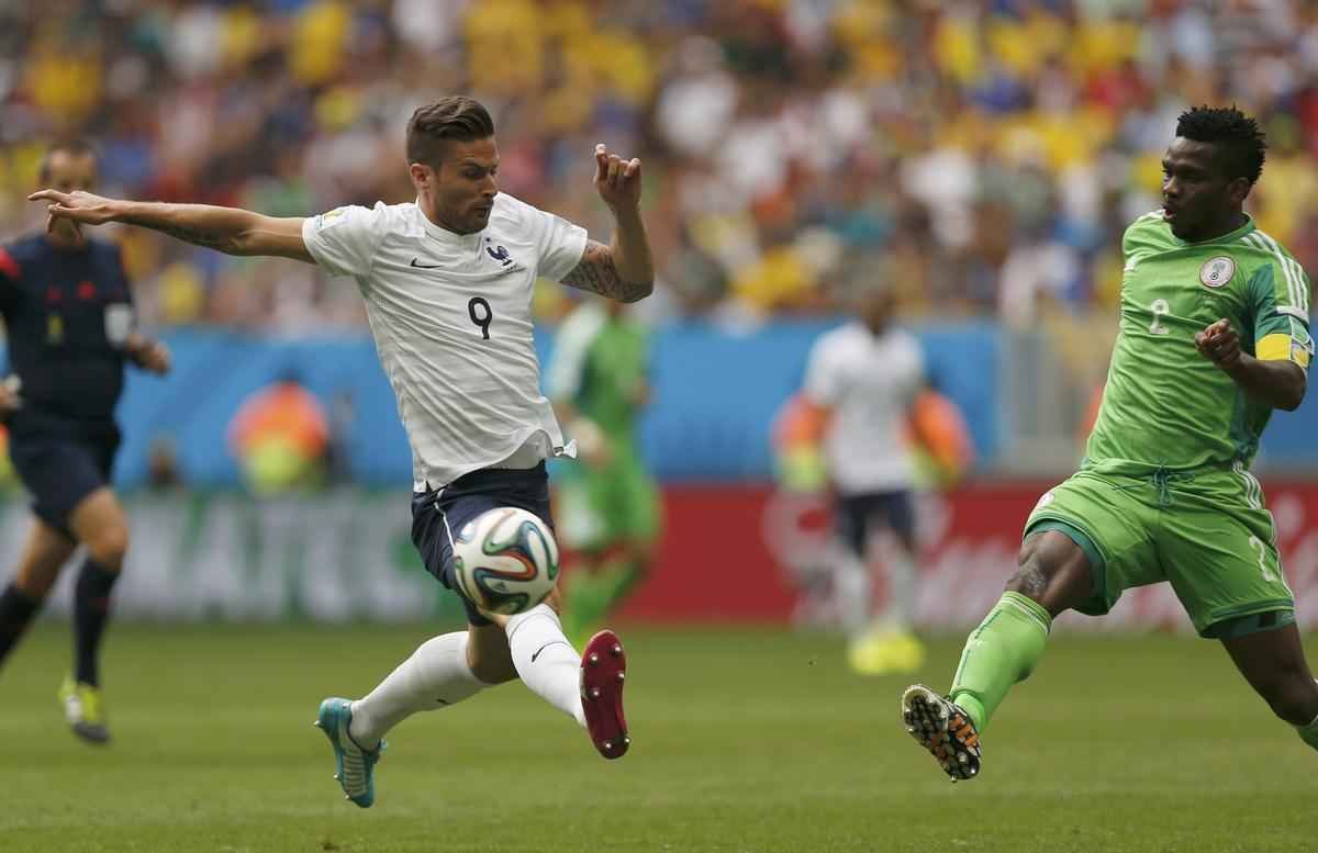 Fotos: Frana e Nigria em Braslia