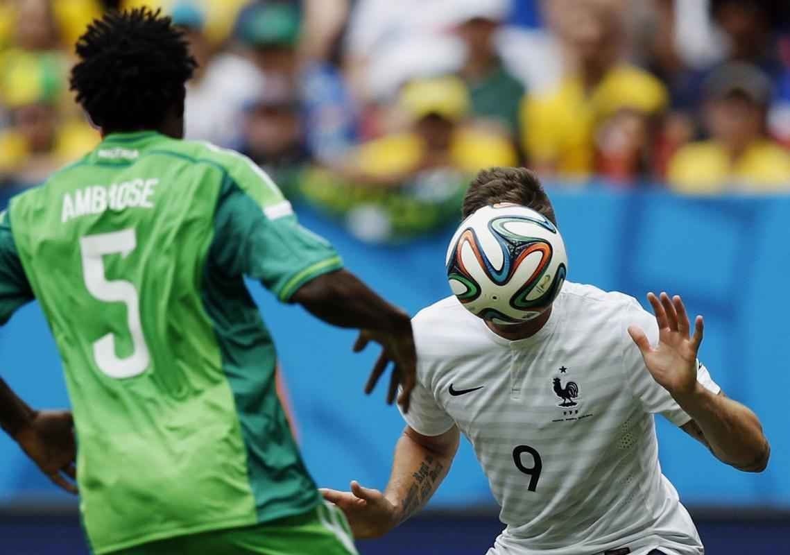 Fotos: Frana e Nigria em Braslia