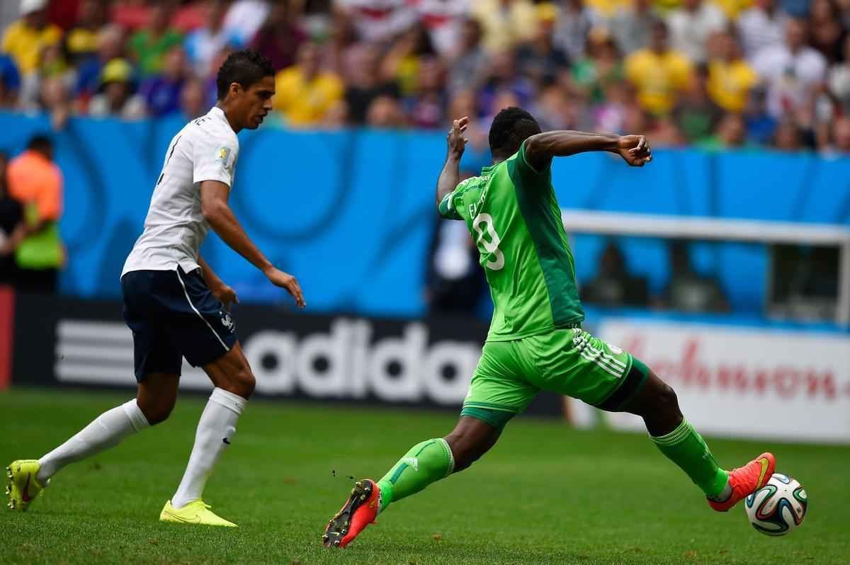 Fotos: Frana e Nigria em Braslia