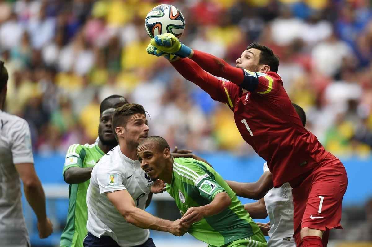 Fotos: Frana e Nigria em Braslia