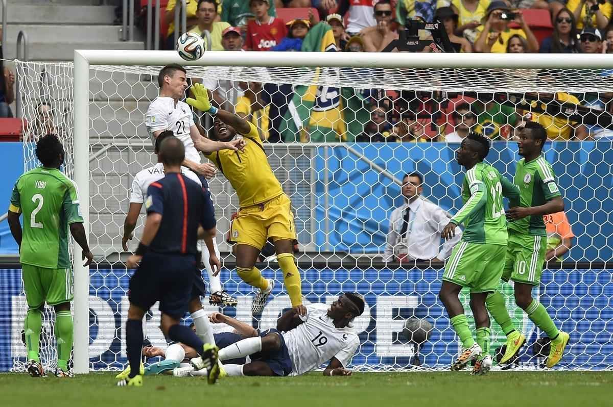 Fotos: Frana e Nigria em Braslia