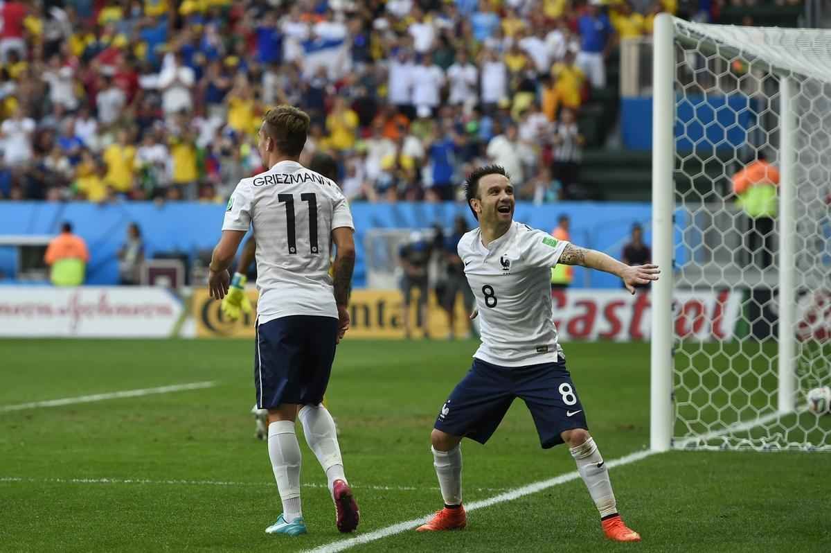 Griezmann marcou o segundo gol no Man Garrincha 