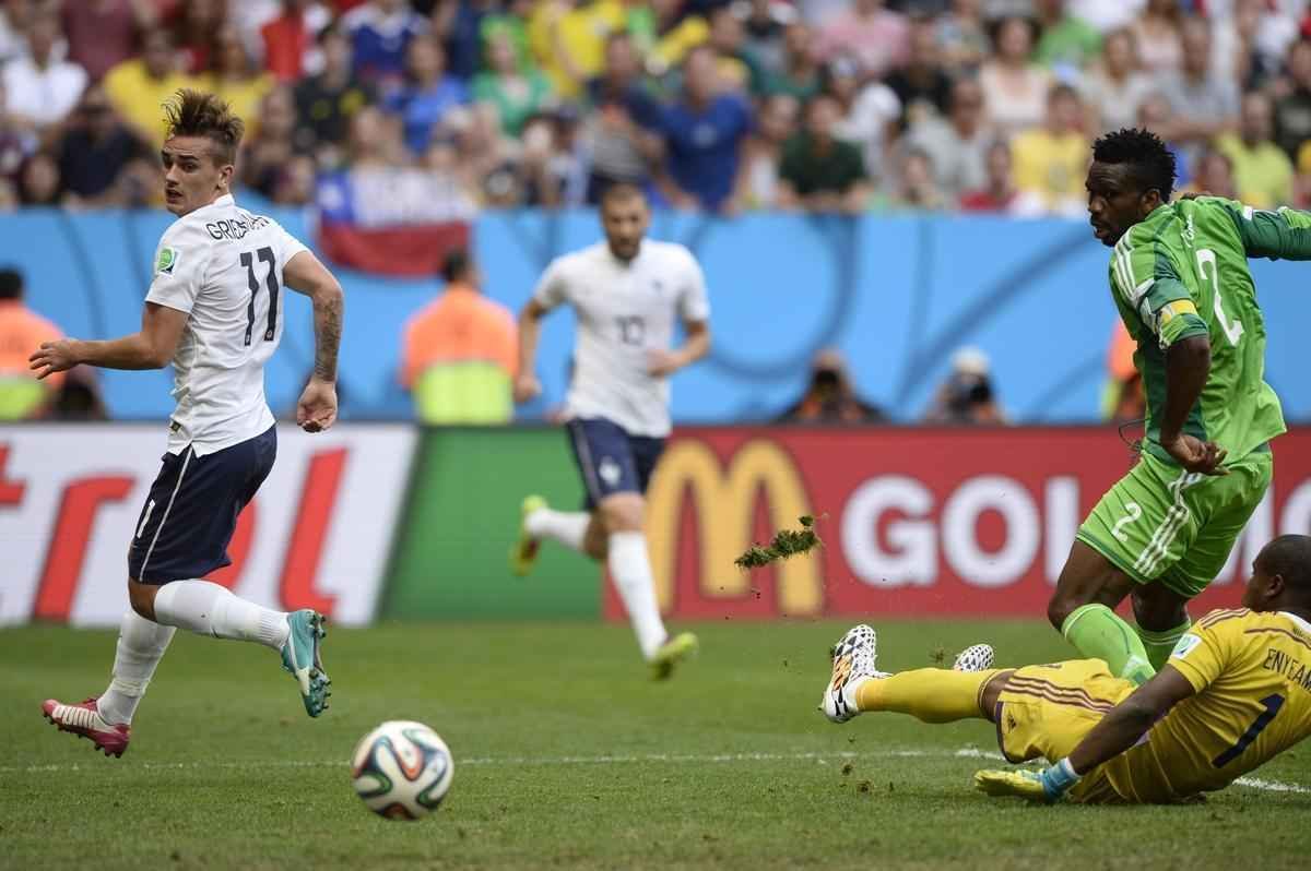 Griezmann marcou o segundo gol no Man Garrincha 