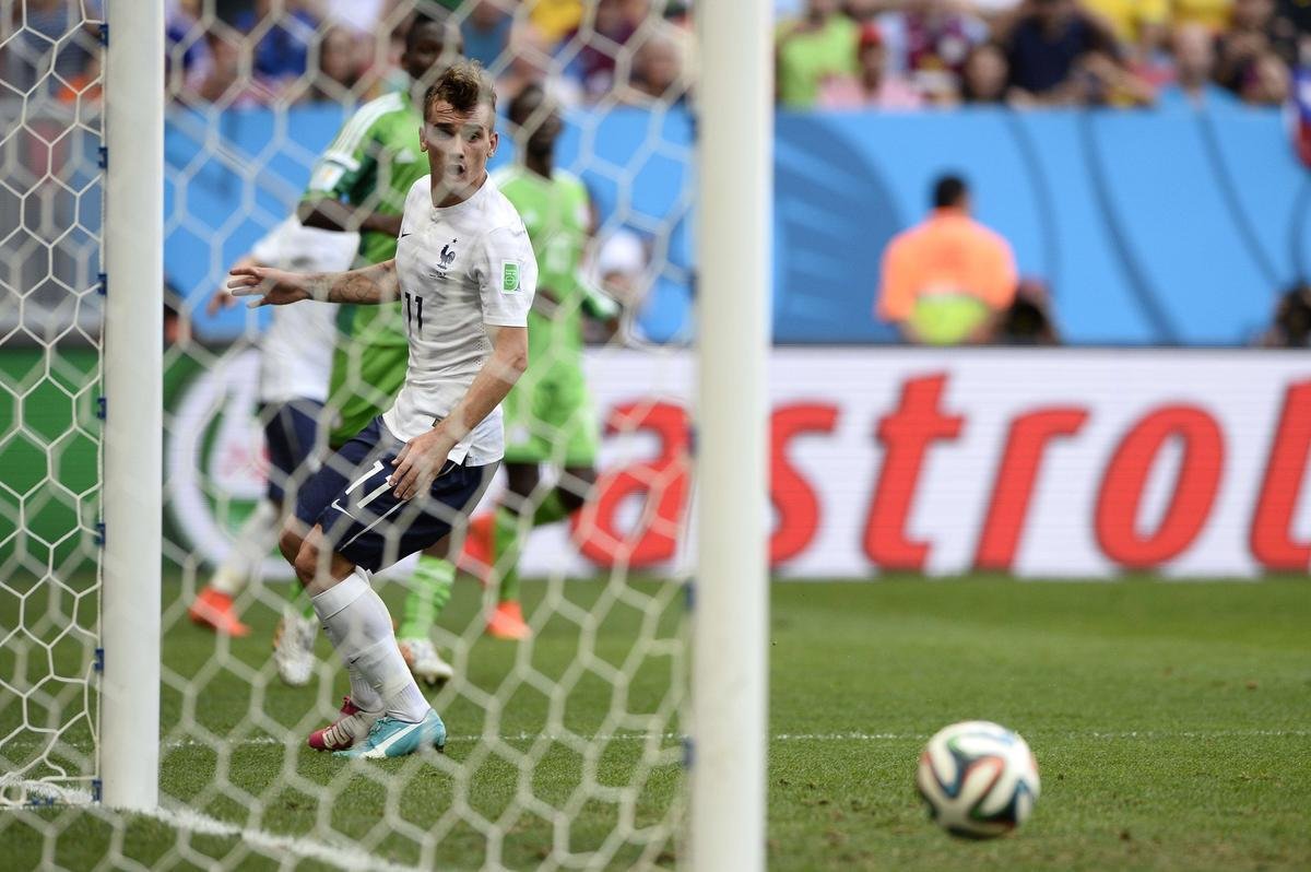 Griezmann marcou o segundo gol no Man Garrincha 