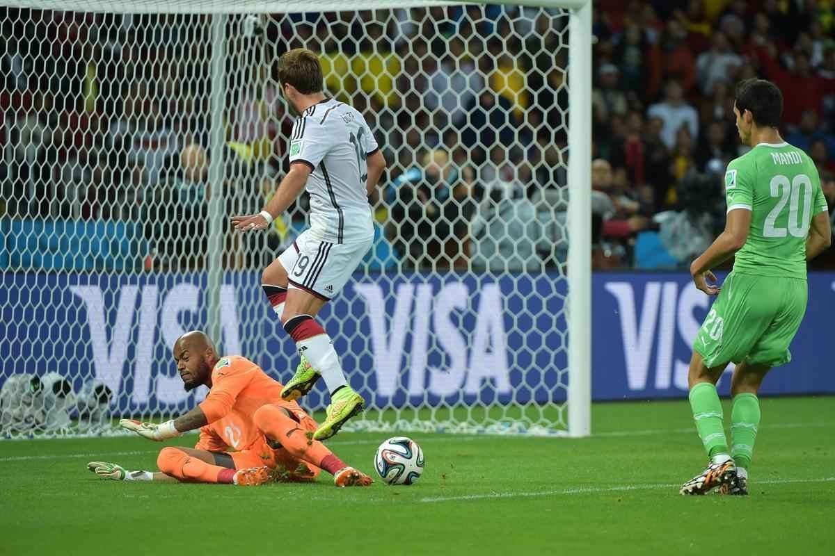 Imagens do confronto entre Alemanha e Arglia, em jogo vlido pelas oitavas de final da Copa do Mundo, no Beira Rio, no Rio Grande do Sul