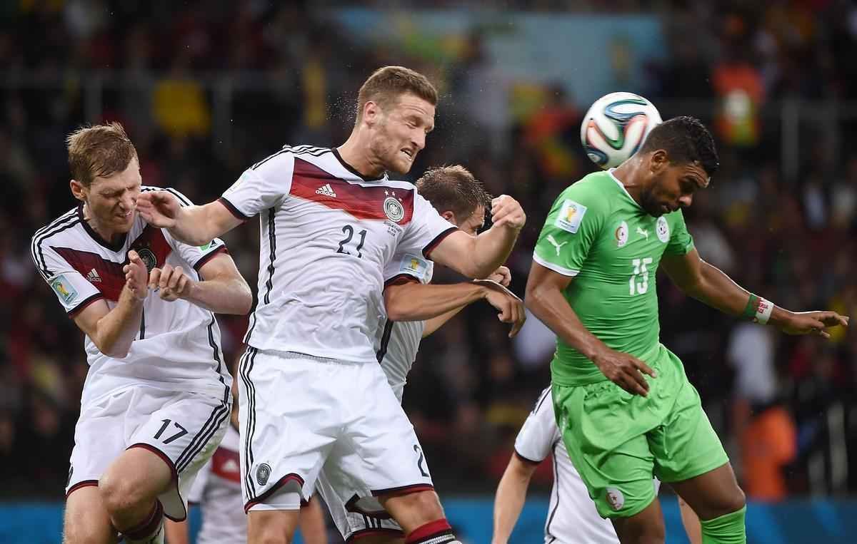 Imagens do confronto entre Alemanha e Arglia, em jogo vlido pelas oitavas de final da Copa do Mundo, no Beira Rio, no Rio Grande do Sul
