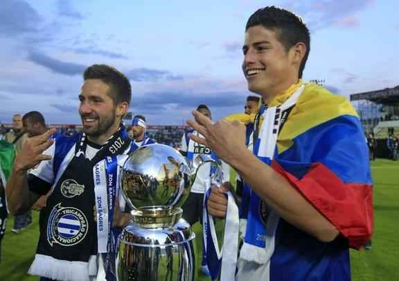 Adquirido pelo Porto por 5,1 milhes de euros, James marcou 32 gols em 108 partidas entre 2010 e 2013