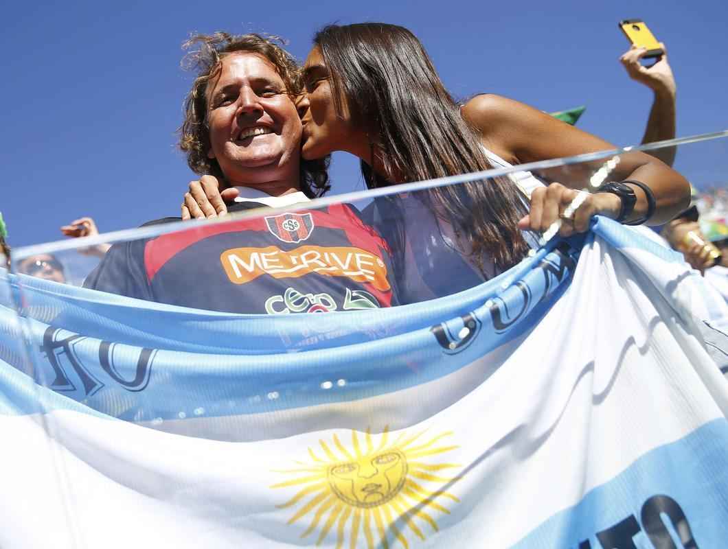 Torcedores vo ao Itaquero acompanhar duelo entre Argentina e Sua