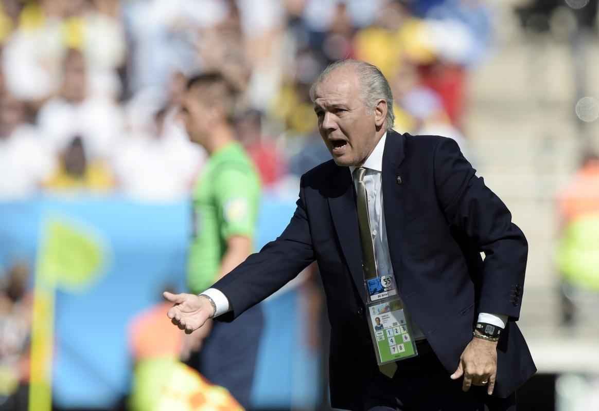 Fotos do jogo entre Argentina e Sua