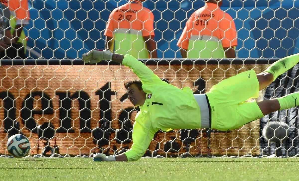 Fotos do jogo entre Argentina e Sua