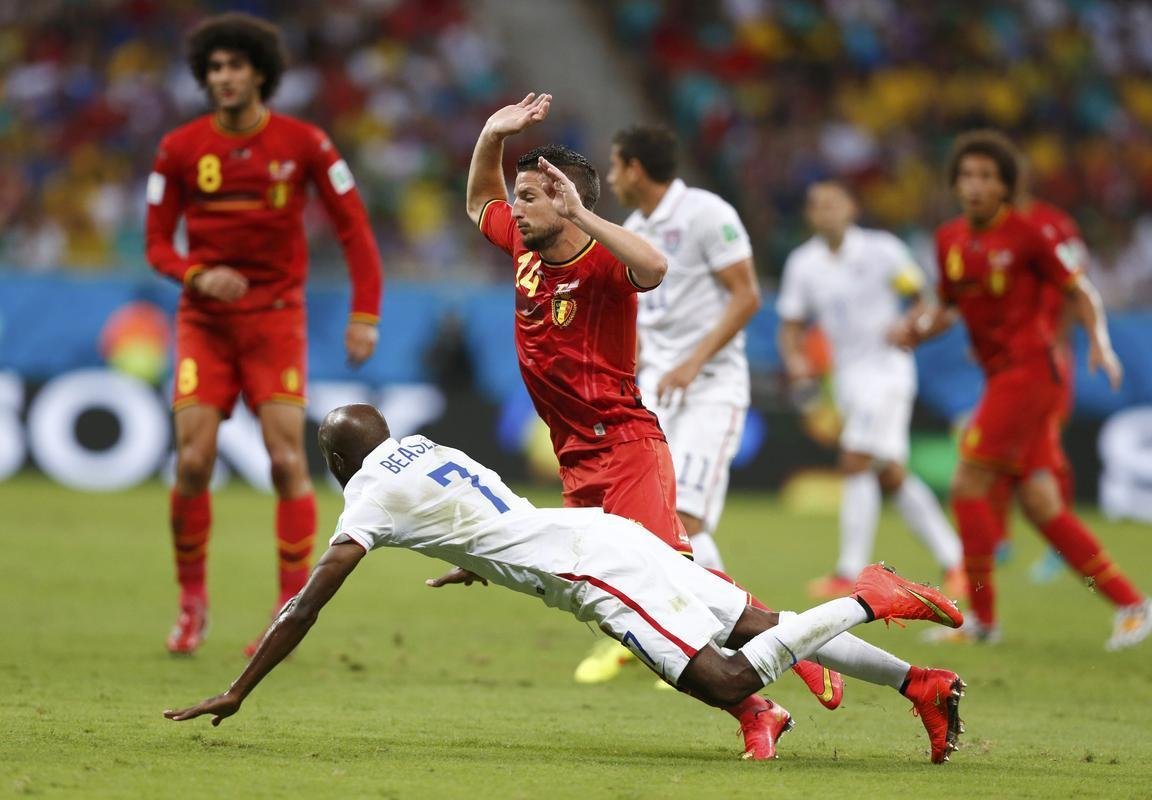 Estados Unidos e Blgica lutam por vaga nas quartas de final da Copa