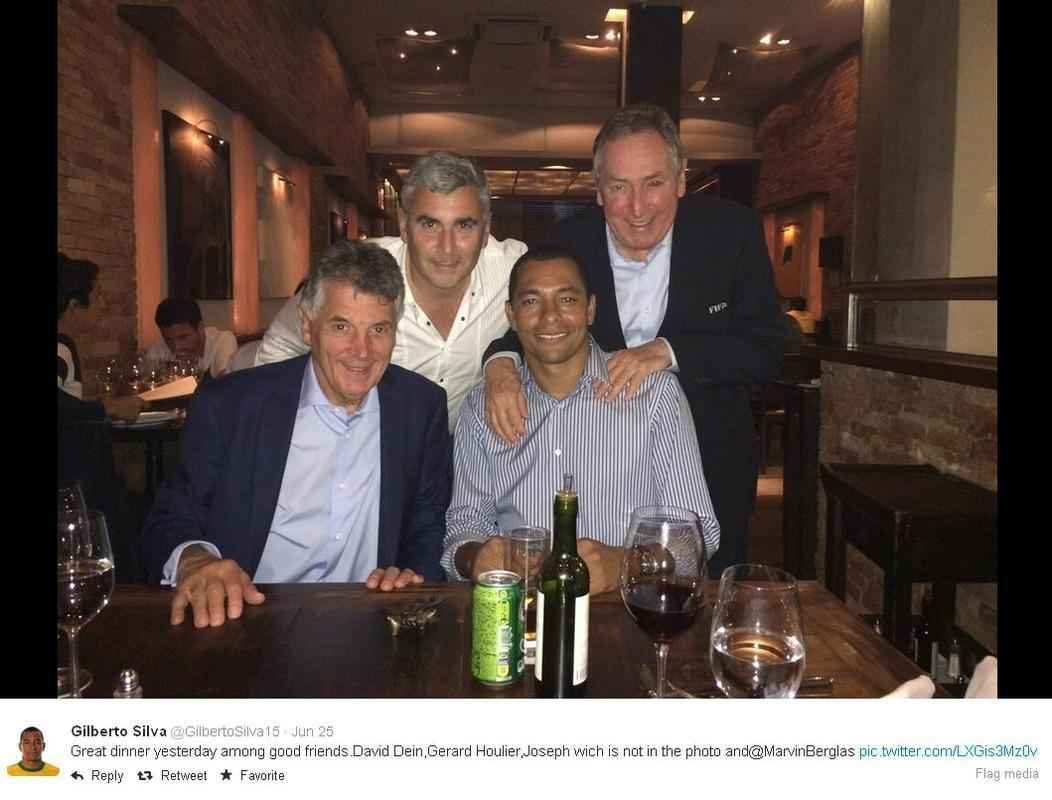 Gilberto Silva atua como comentarista da ESPN