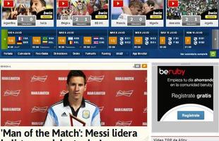 s, da Espanha, exalta atuao decisiva de Lionel Messi contra a Sua, pelas oitavas de final