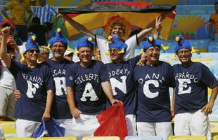 Torcedores de Frana e Alemanha acompanham quartas de final da Copa do Mundo, no Maracan