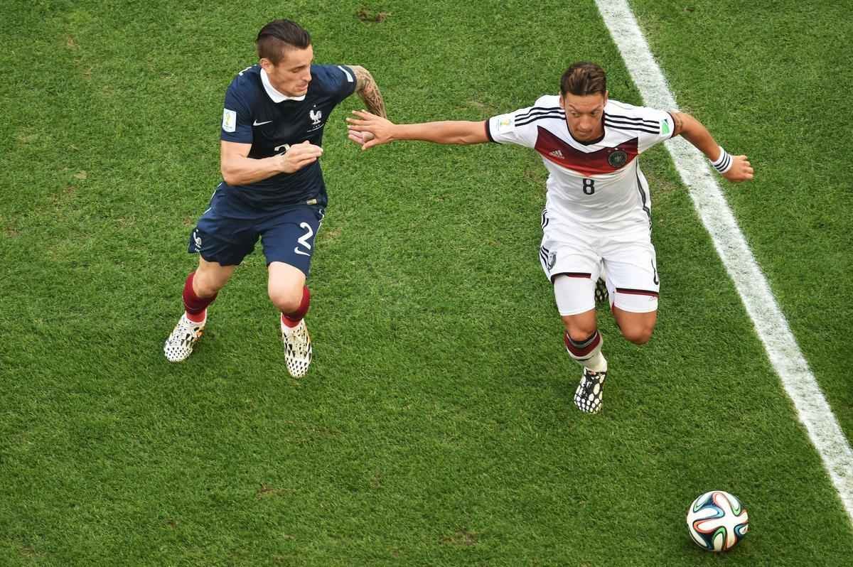 Imagens do duelo entre Frana e Alemanha no Maracan, Rio de Janeiro, pelas quartas de final da Copa do Mundo