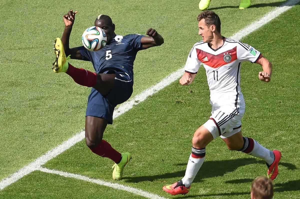 Imagens do duelo entre Frana e Alemanha no Maracan, Rio de Janeiro, pelas quartas de final da Copa do Mundo