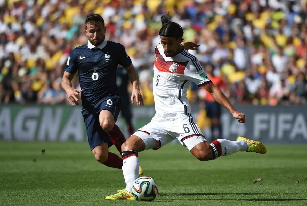 Imagens do duelo entre Frana e Alemanha no Maracan, Rio de Janeiro, pelas quartas de final da Copa do Mundo