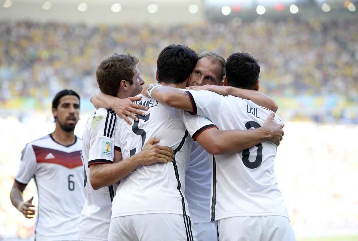Imagens do duelo entre Frana e Alemanha no Maracan, Rio de Janeiro, pelas quartas de final da Copa do Mundo