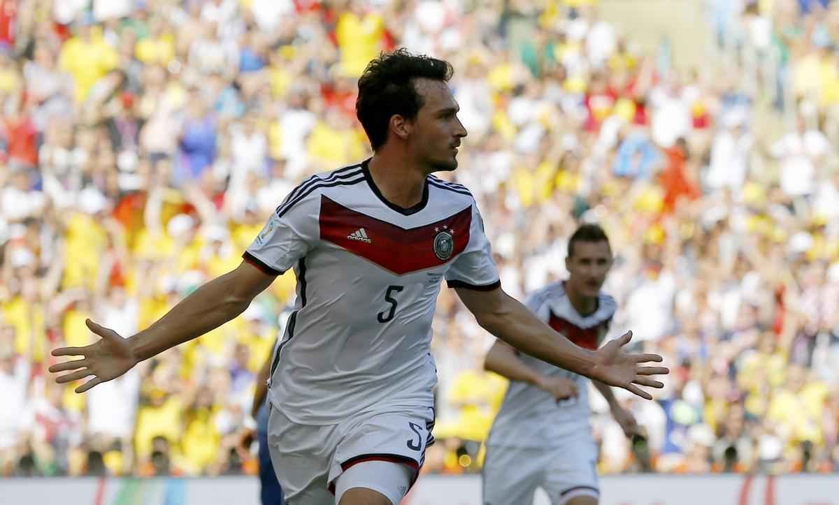 Imagens do duelo entre Frana e Alemanha no Maracan, Rio de Janeiro, pelas quartas de final da Copa do Mundo