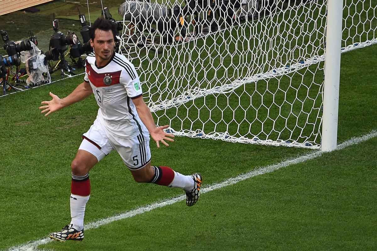 Imagens do duelo entre Frana e Alemanha no Maracan, Rio de Janeiro, pelas quartas de final da Copa do Mundo