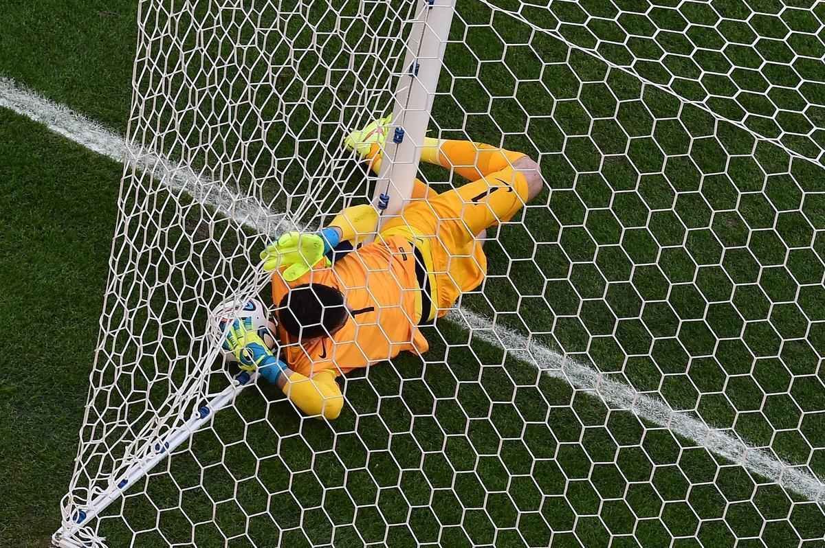 Imagens do duelo entre Frana e Alemanha no Maracan, Rio de Janeiro, pelas quartas de final da Copa do Mundo