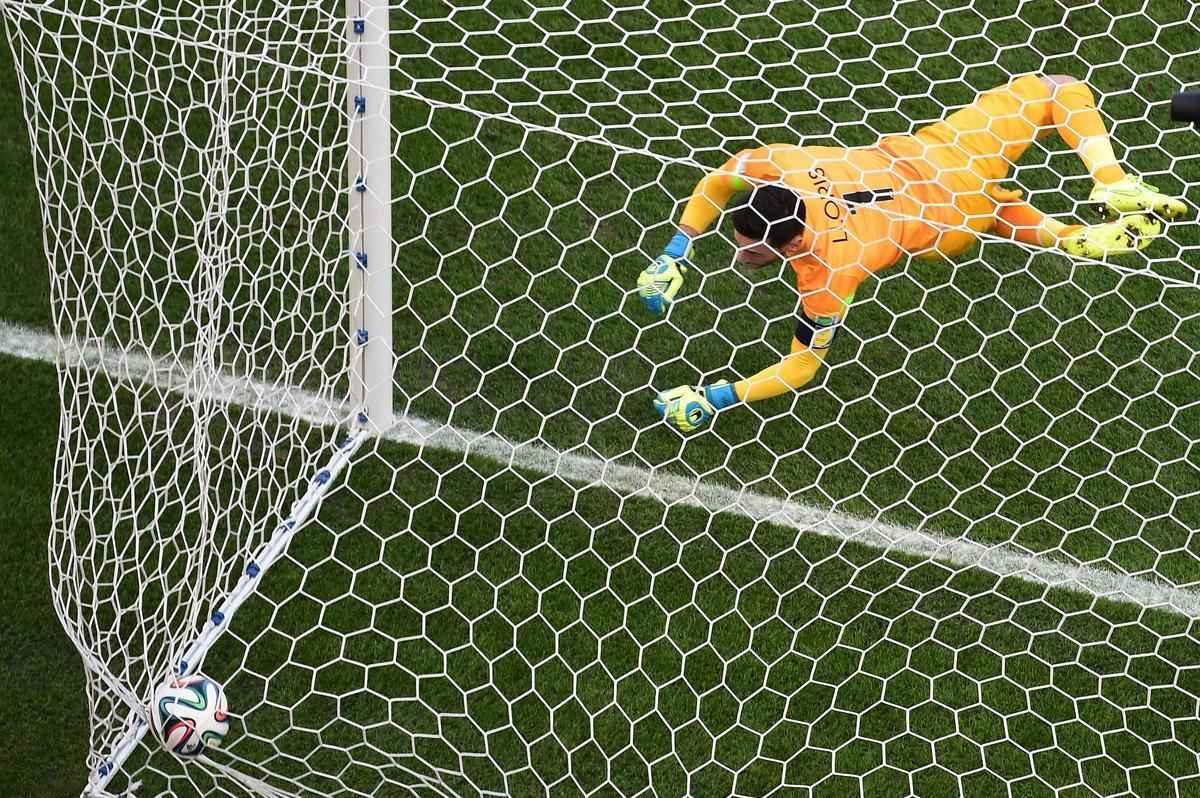 Imagens do duelo entre Frana e Alemanha no Maracan, Rio de Janeiro, pelas quartas de final da Copa do Mundo