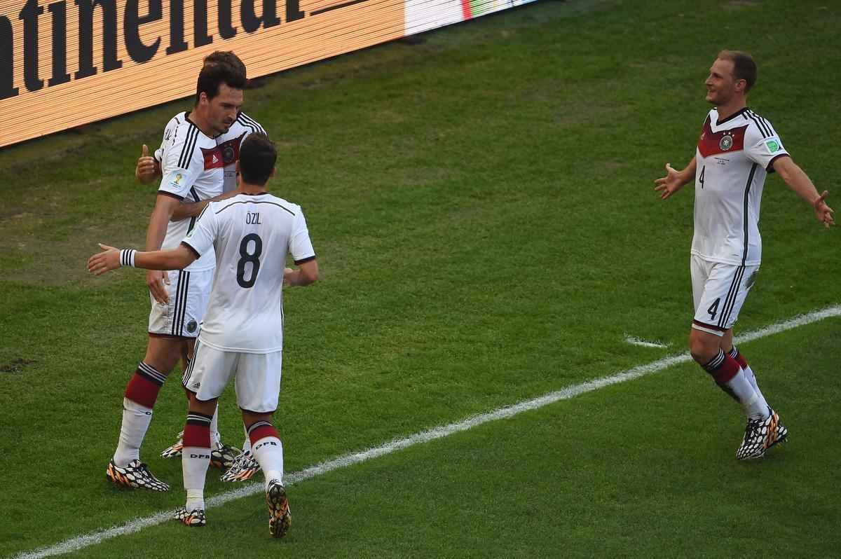 Imagens do duelo entre Frana e Alemanha no Maracan, Rio de Janeiro, pelas quartas de final da Copa do Mundo