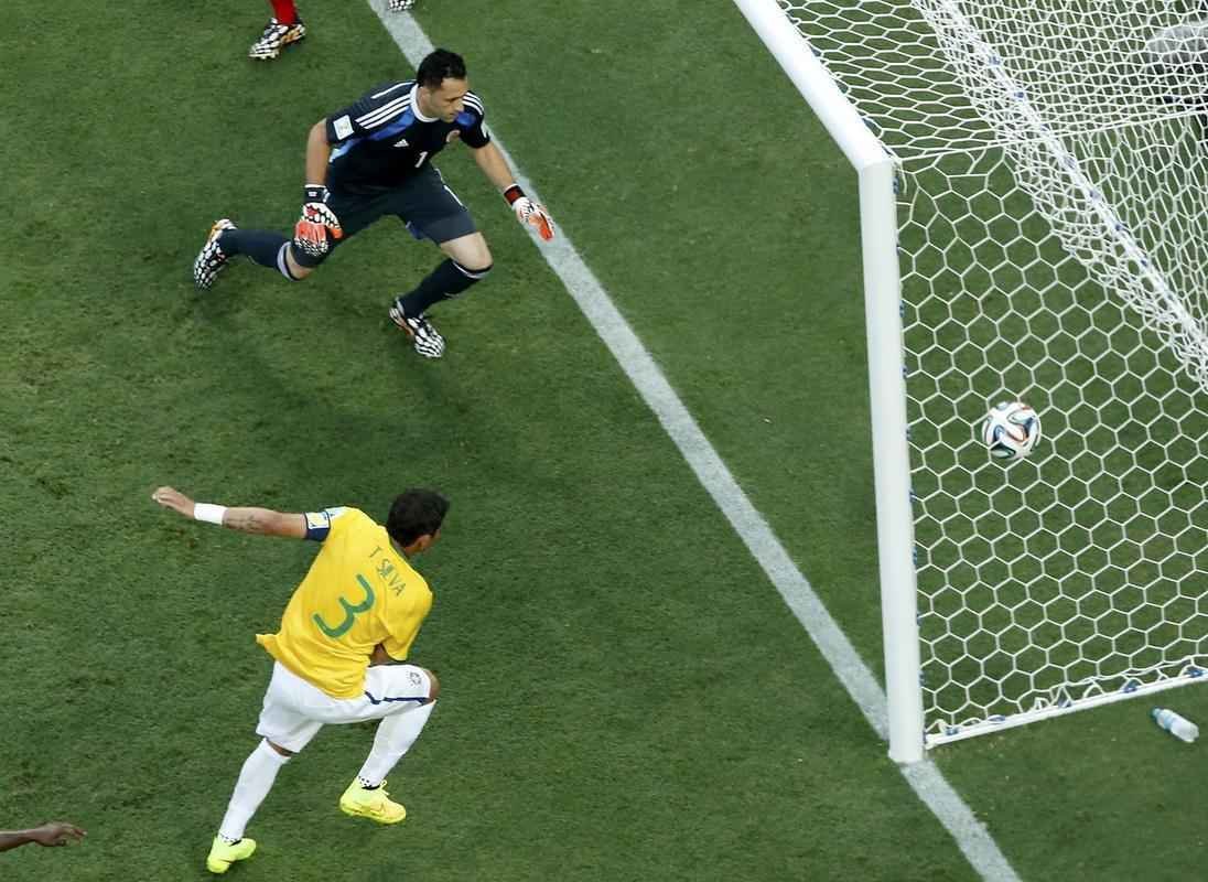 Imagens do jogo entre Brasil e Colmbia, pelas quartas de final da Copa
