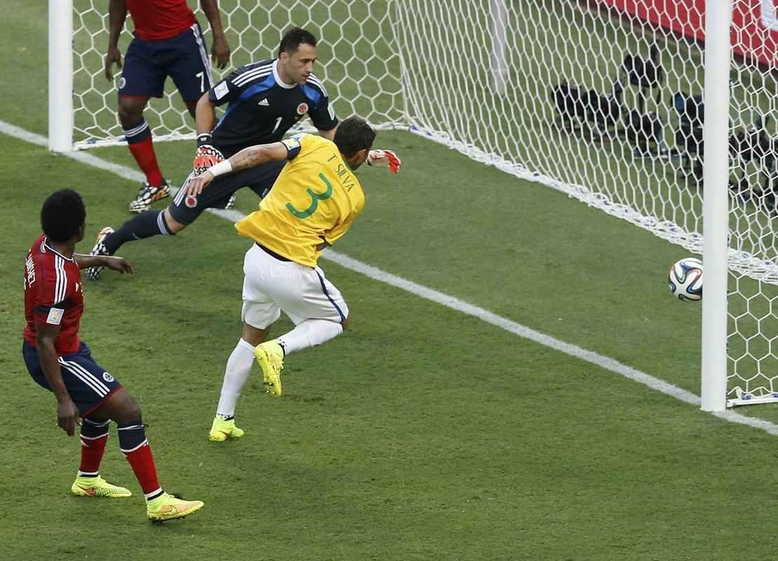Imagens do jogo entre Brasil e Colmbia, pelas quartas de final da Copa