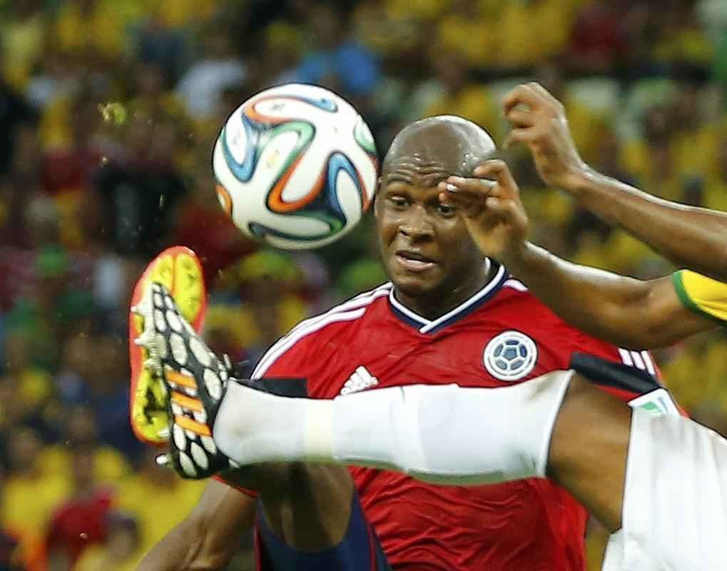 Imagens do jogo entre Brasil e Colmbia, pelas quartas de final